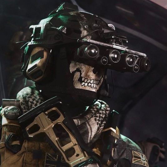 ForwardLeaks's tweet photo. This new Ghost design for Modern Warfare 4 seems very… familiar… https://t.co/WEy9AzWaC2