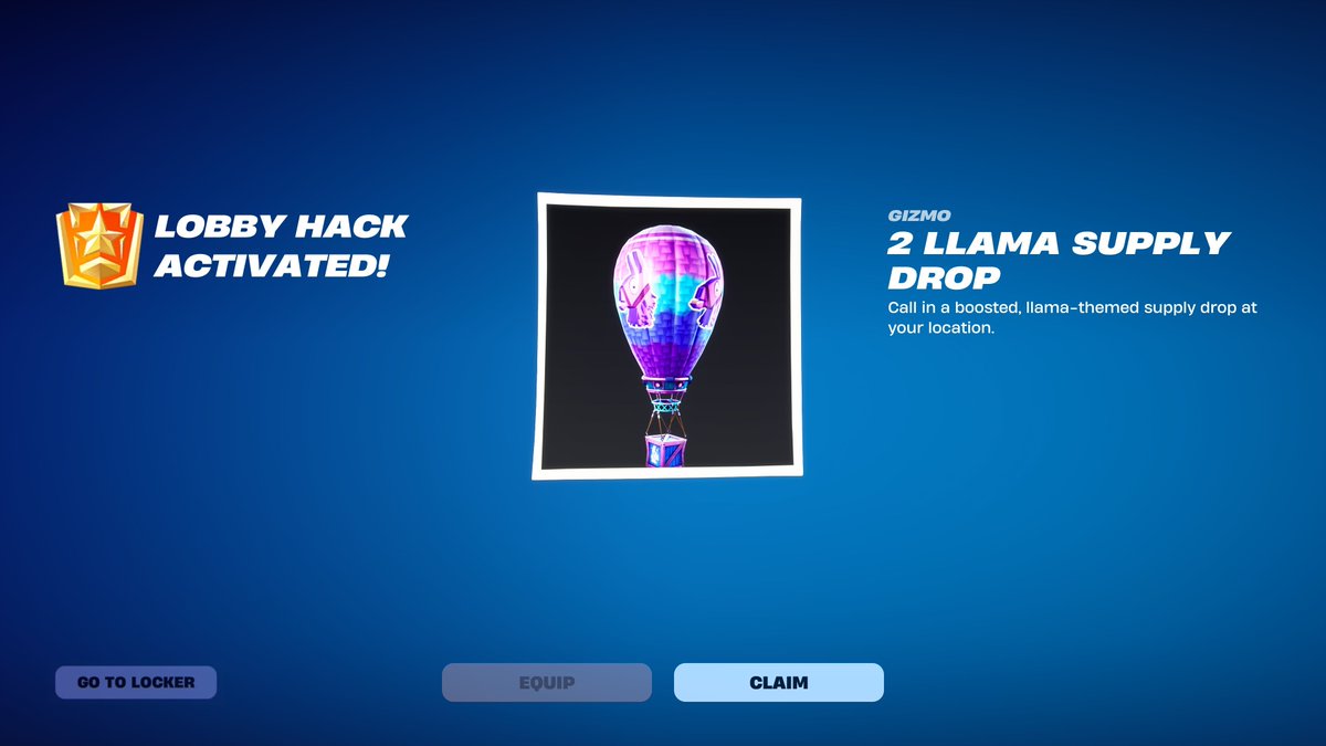 FN_Assist's tweet photo. New collab teaser LOBBY HACKS are now enabled! #Fortnite

NocturneOp55N1 = 2 Extraction Accelerators
DestinyAwaits = 2 Supply Drops
BlinkyInkyPinkyClyde = 5k Sprite Dust https://t.co/ca6phZS8Oq