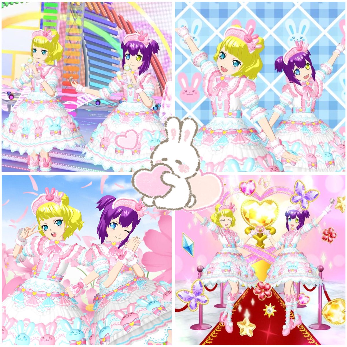 mmi_mire_i's tweet photo. りんちゃんお友達記念(ᐡ.  ̫ .ᐡ )♡
可愛すぎるライブだった〜🎶
ぽぷりんちゃんとも色違いコーデ🫶🏻
#アドパラ https://t.co/6gwJ3SDzCW