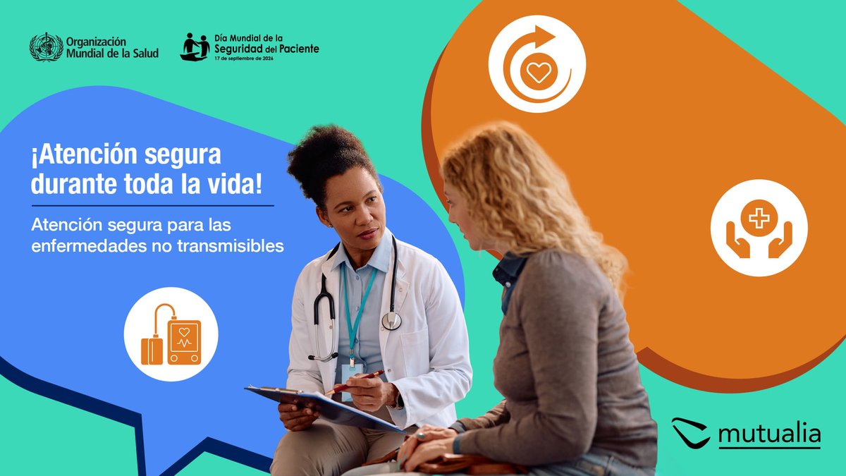 mutualiamutua's tweet photo. 🩺Una atención segura es mucho más que protocolos y tecnología.
Es escuchar, coordinar, informar y cuidar.
👩⚕️Seguridad y #humanización, dos pilares de una asistencia centrada en la persona.
https://t.co/n9rMELZQVs
#DíaMundialdelaSeguridaddelPaciente #segpac #calidadasistencial https://t.co/9fKe0CqsFT