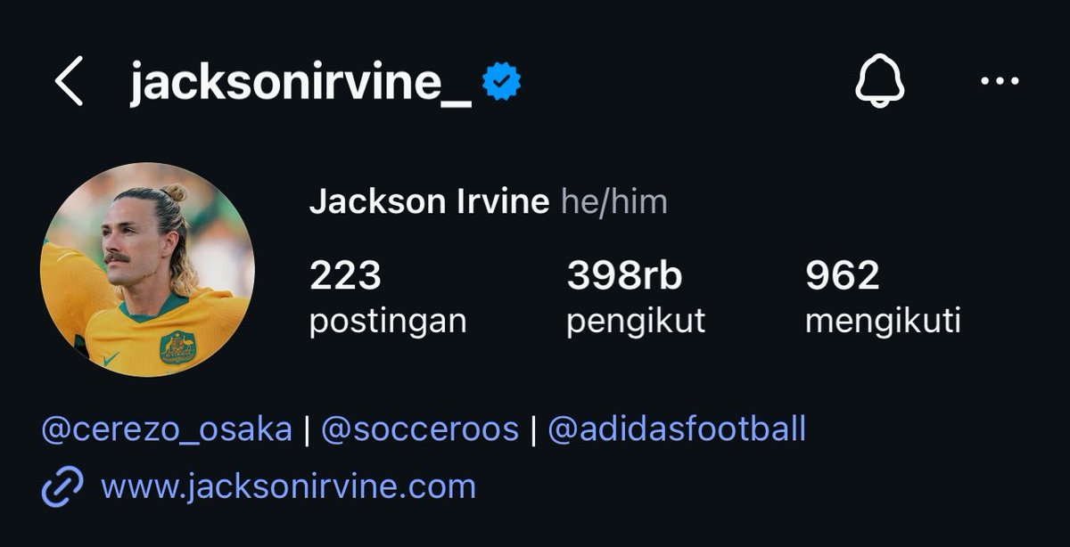 nouvaleri's tweet photo. Kalo pemain bola, ada Jackson Irvine.. https://t.co/DIV5xKMuRj