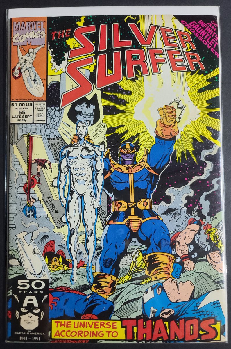 KnottsComicLots's tweet photo. The Universe.. According to Thanos!
#marvelcomics
#silversurfer vol.3 issue 55 1991
#comicbook https://t.co/2k80EuwlJu