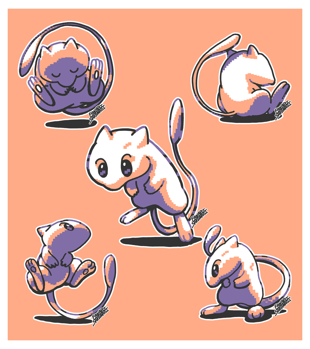a_R_co_'s tweet photo. しんしゅポケモン https://t.co/zolvJSx2cc