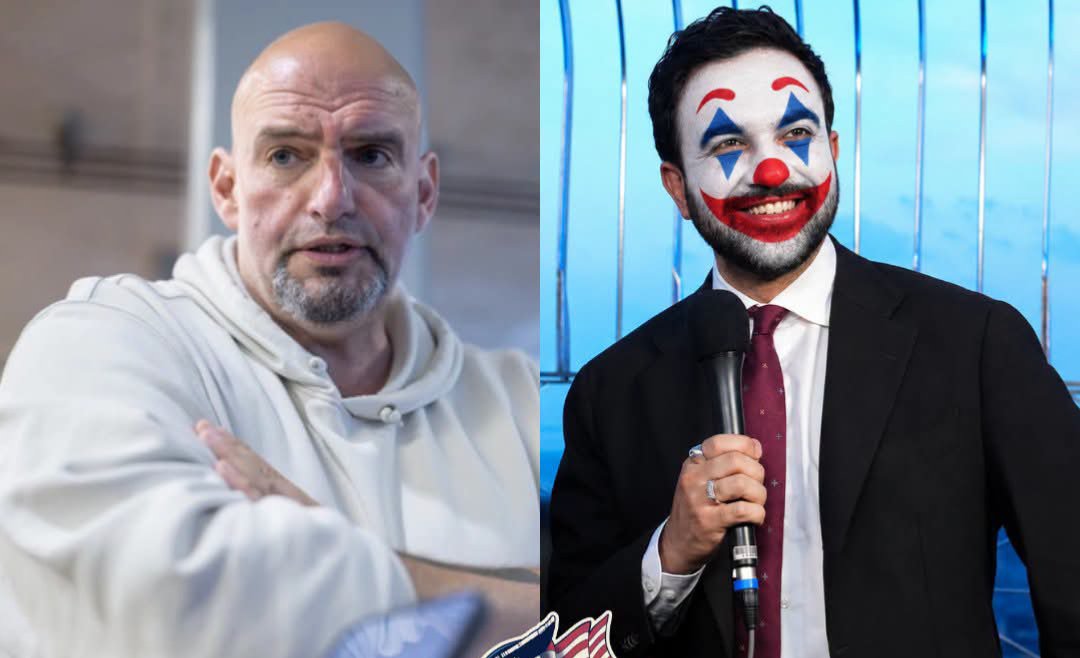 mekarenholvey2's tweet photo. John Fetterman called Mamdani a "Clown"!

Do you agree that Zohran Mamdani is a clown? https://t.co/qFenjLDc9j
