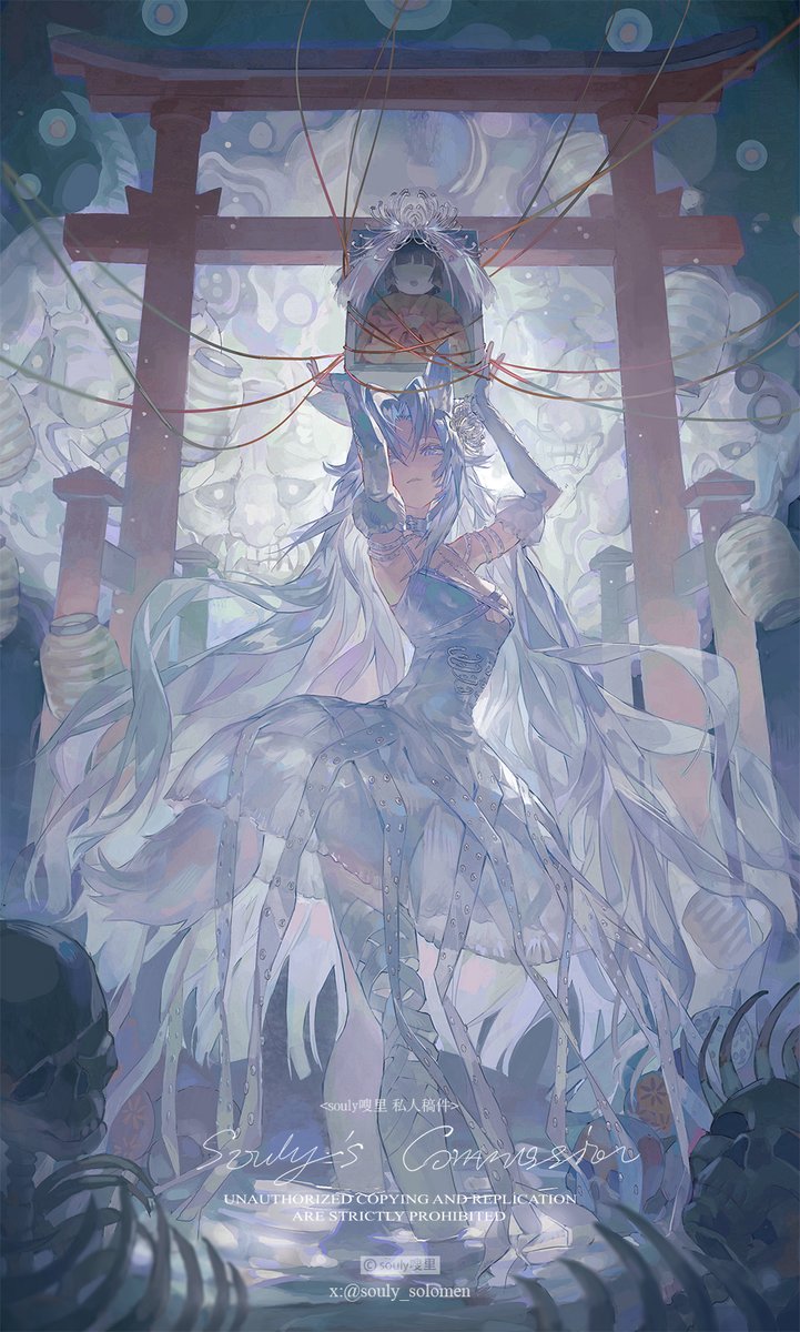 Souly_solomen's tweet photo. White Mist
Commission Display https://t.co/pxaJBLe0W1