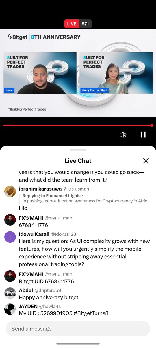 DeX_Bit_Z's tweet photo. @bitget @GracyBitget @realguyturner @CryptoCT01 @JamieElk Cheers to 8 incredible years, @bitget 
 #BitgetTurns8 https://t.co/MRhMFG9MHy