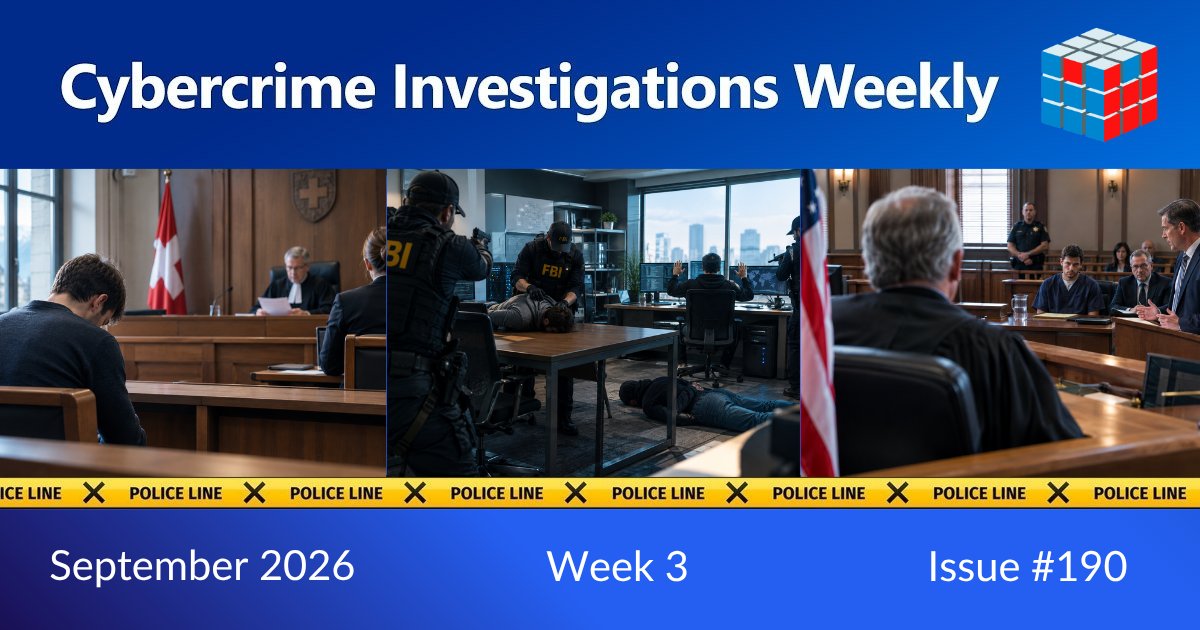 immuniweb's tweet photo. ⚖️ FBI seizes NightmareStresser DDoS platform, Swiss court jails LockerGoga malware developer for 12+ yrs, Conti ransomware operator sentenced to 4 yrs &amp; Black Axe leaders extradited to US.
👉 https://t.co/YuBVQwZ1gp
#CyberSecurity #CyberCrime #LawEnforcement https://t.co/9HDbulRfzT