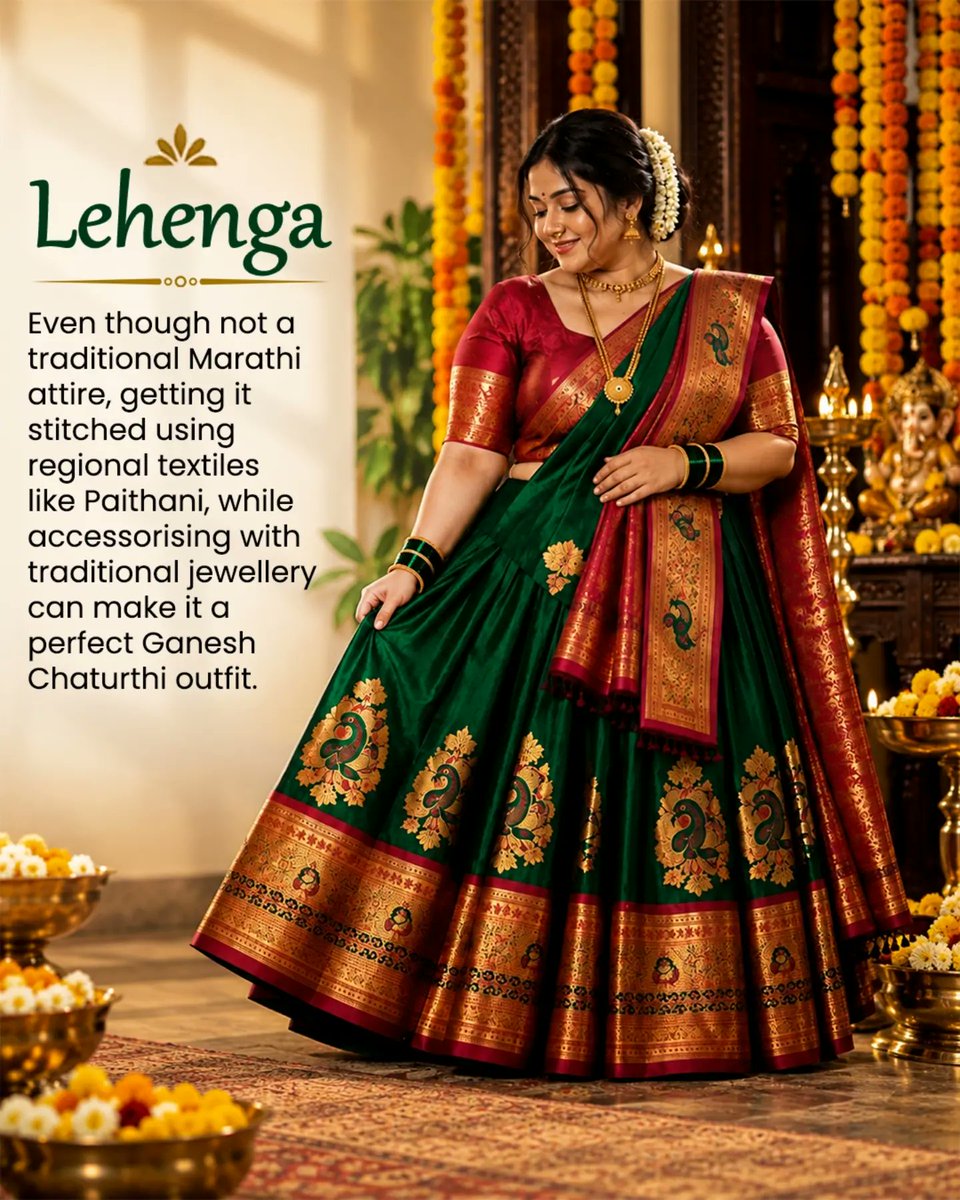 HerbDecost's tweet photo. Ganpati is almost here, so it’s time to decide what to wear. Don’t worry—we’ve got you covered! What will you wear this Ganesh Chaturthi? Tell us in the comments. https://t.co/cY7lMJkdEt