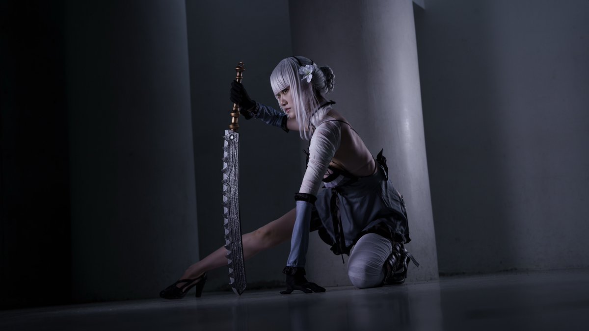 ritukagasuki's tweet photo. cos. NieR Replicant 
Kainé

p. @wkb_photograph_ 
#ニーア_コスプレ #cosplay #Kainé https://t.co/Y8g6je4D8j