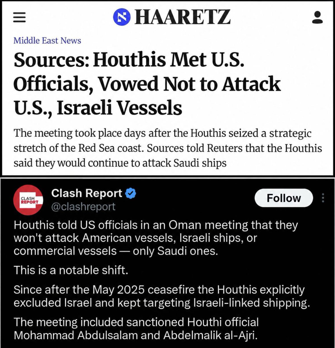 BREAKING: Houthis Clarify Stance on U.S. and Israeli Targets Amid Rising Tensions