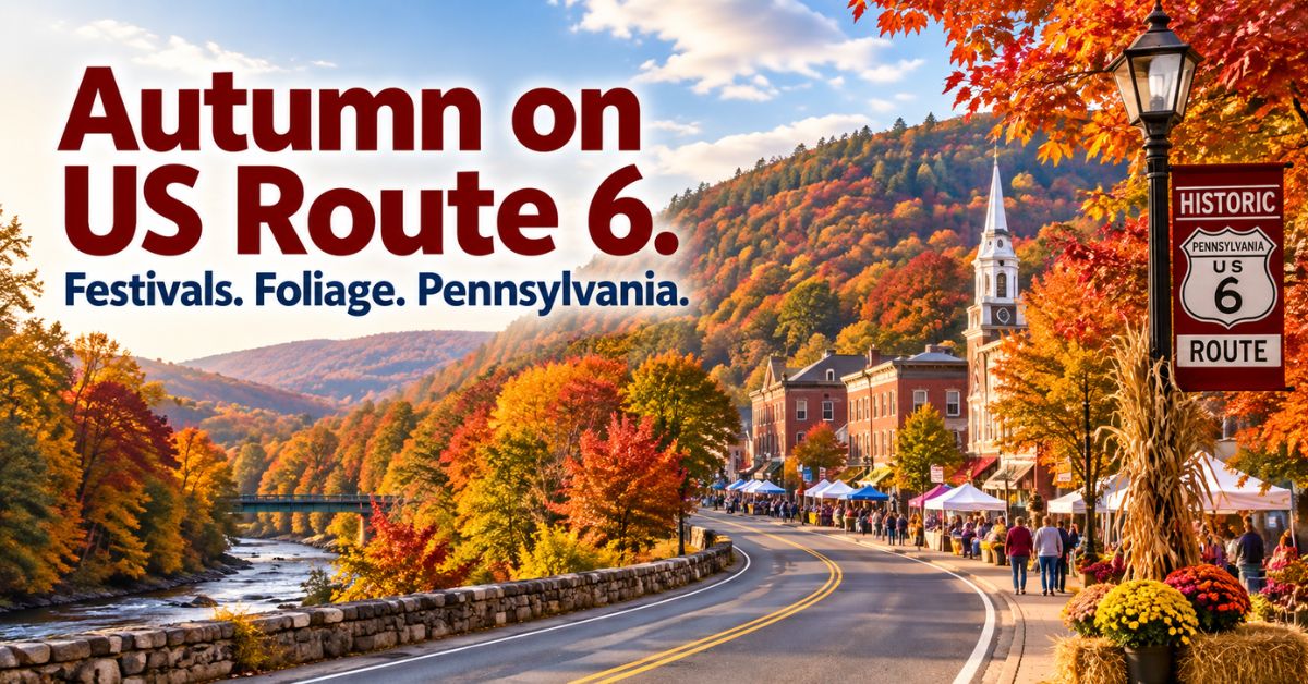 route6tour's tweet photo. Autumn on US Route 6
Fall is calling from US Route 6 in Pennsylvania. Explore colorful forests, community celebrations, Coudersport, Wellsboro, Pine Creek Gorge and Kinzua Bridge while experiencing one of northern Pennsylvania's great autumn drives.
https://t.co/VV74dbjq6Q https://t.co/1Qkt3NLvpA