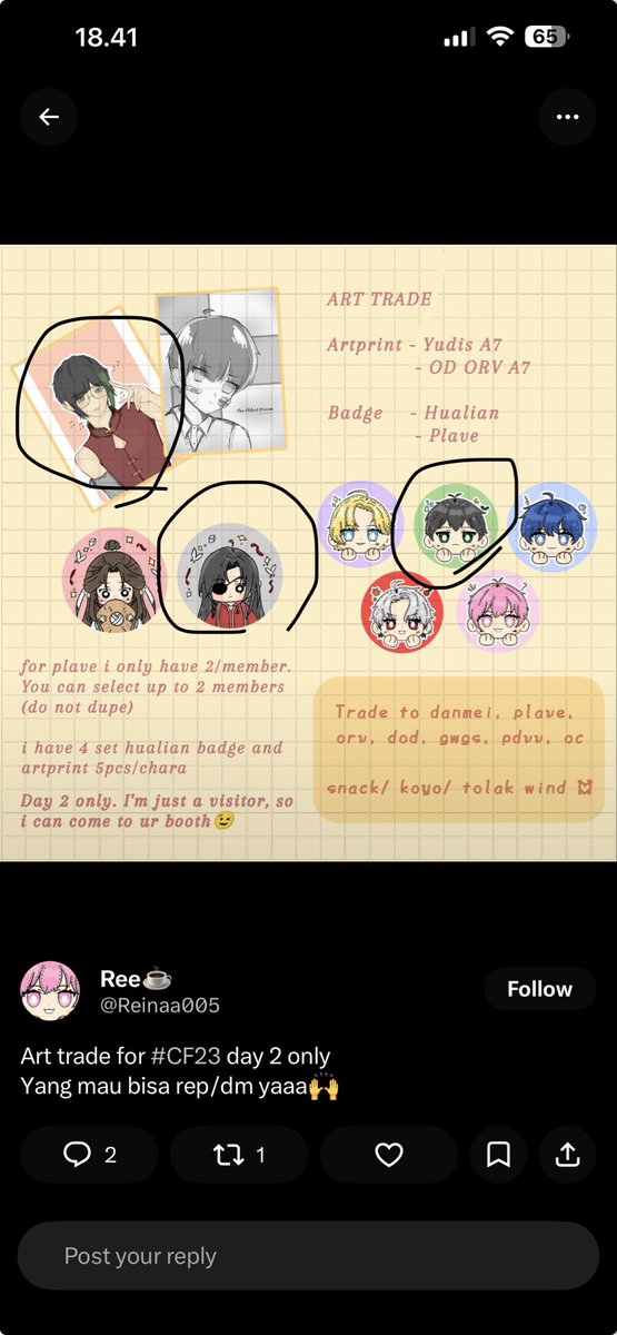 dumplingcaca's tweet photo. @Reinaa005 Aku minat salah satu diantara ini kak :3 yang mana aja sesuai stock kakak X) https://t.co/Lni8yuWraa