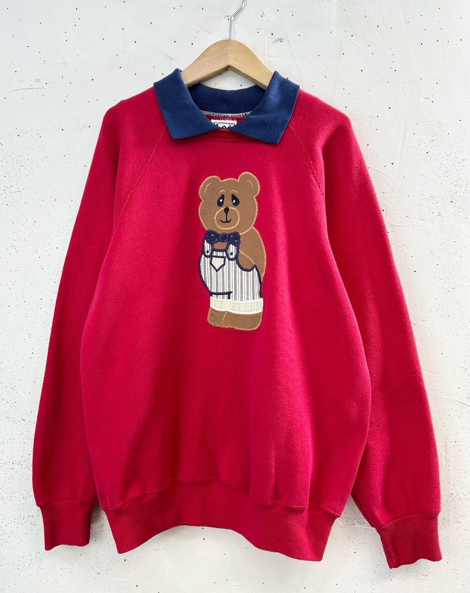 GROG_Vintage's tweet photo. カラフルクマスウェット🧸🐻🧸🐻
※こちらの商品は9月19日の入荷アイテムとなります。お問い合わせやウェブショップ掲載は9月22日より承ります。
#groggrog #vintage #古着#古着コーデ #高円寺 https://t.co/Donv3TdHrS
