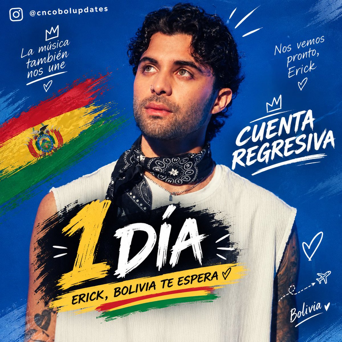 CNCOBolUpdates's tweet photo. Que hermoso tenerte aquiiii❤️🇧🇴 @ErickBrianColon https://t.co/qgBLS8zP3j