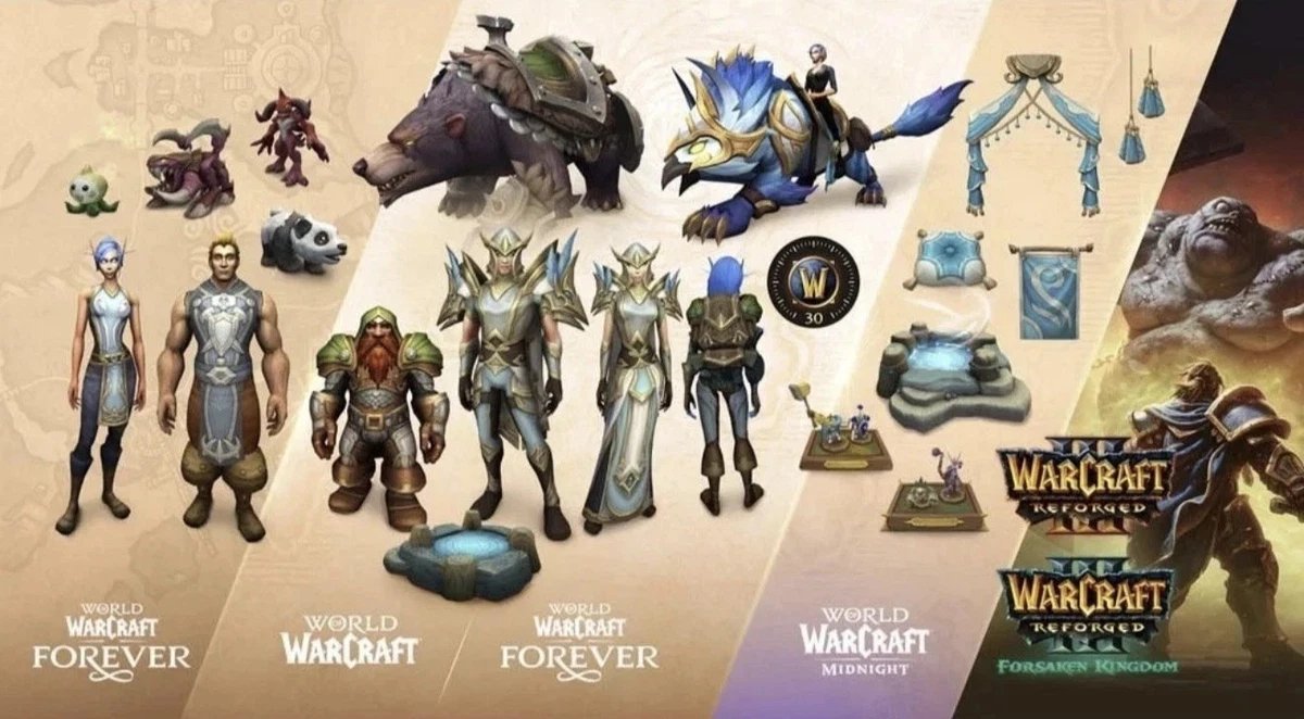 PandaTVoce's tweet photo. Thanks to Blizzard, I’m giving away x2  copies of the World of Warcraft: Forever Collector’s Edition!

Forever is out November 4, 2026 alongside the collection unlock. Warcraft III: Reforged - Forsaken Kingdom is also included!

🐼 Follow 
🐼 Like
🔁 Repost
💬 Comment the class you leveling & why!?

#WoWPartner @Blizzard_ANZ