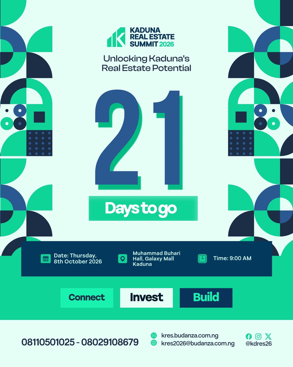 KadRealEstate26's tweet photo. 21 days to go… https://t.co/GLUqtgZbWe
