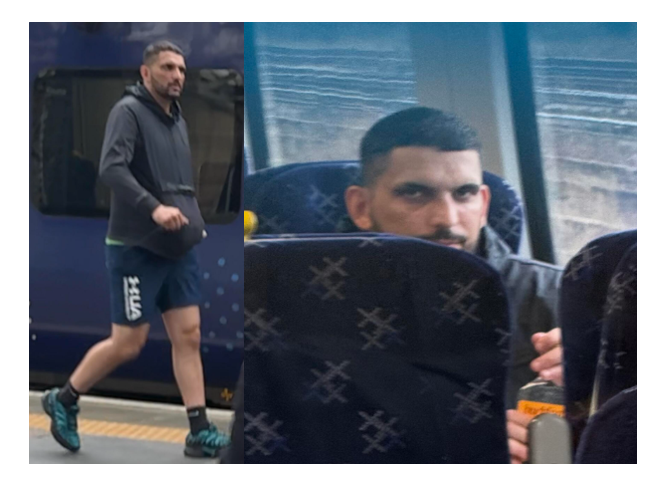 Clyde1News's tweet photo. Police have released images of a man they want to speak to in connection with an incident on a Glasgow train

It happened on a service travelling between Crossmyloof and Central on Friday 14th August

Anyone who recognises him is being asked to contact British Transport Police. https://t.co/ES1uqjRcbp