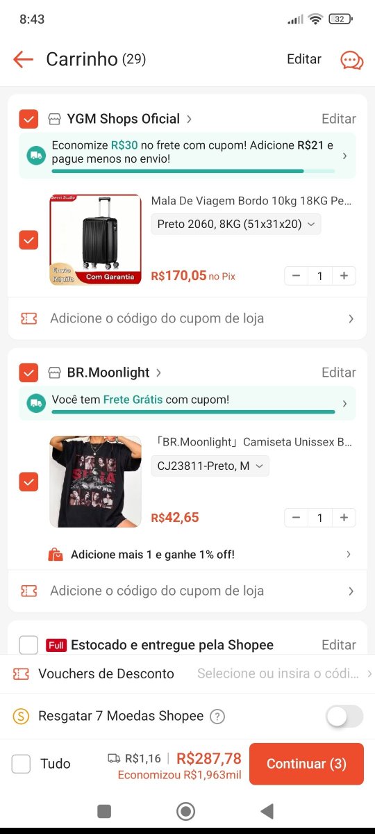 kimtae90's tweet photo. @shopee_br Oi Shô, patrocina meu carrinho pra eu ir elegante pro show do meu bitiesê, vou percorrer estados e preciso de uma malinha pra as coisas não vazar😫 https://t.co/QO6kL6dyvg