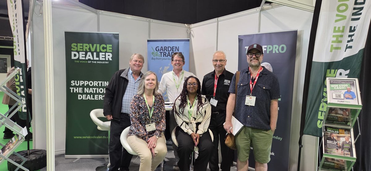 TurfProUK's tweet photo. Great to catch up with so many industry professionals on day one of @GroundsFest. 👏

Congratulations to the organisers on another well-attended, expertly run event.

Didn't catch us yesterday? Come and say hello to us and the @ServiceDealer team at Stand 42 today! https://t.co/k3gjzjbHZB