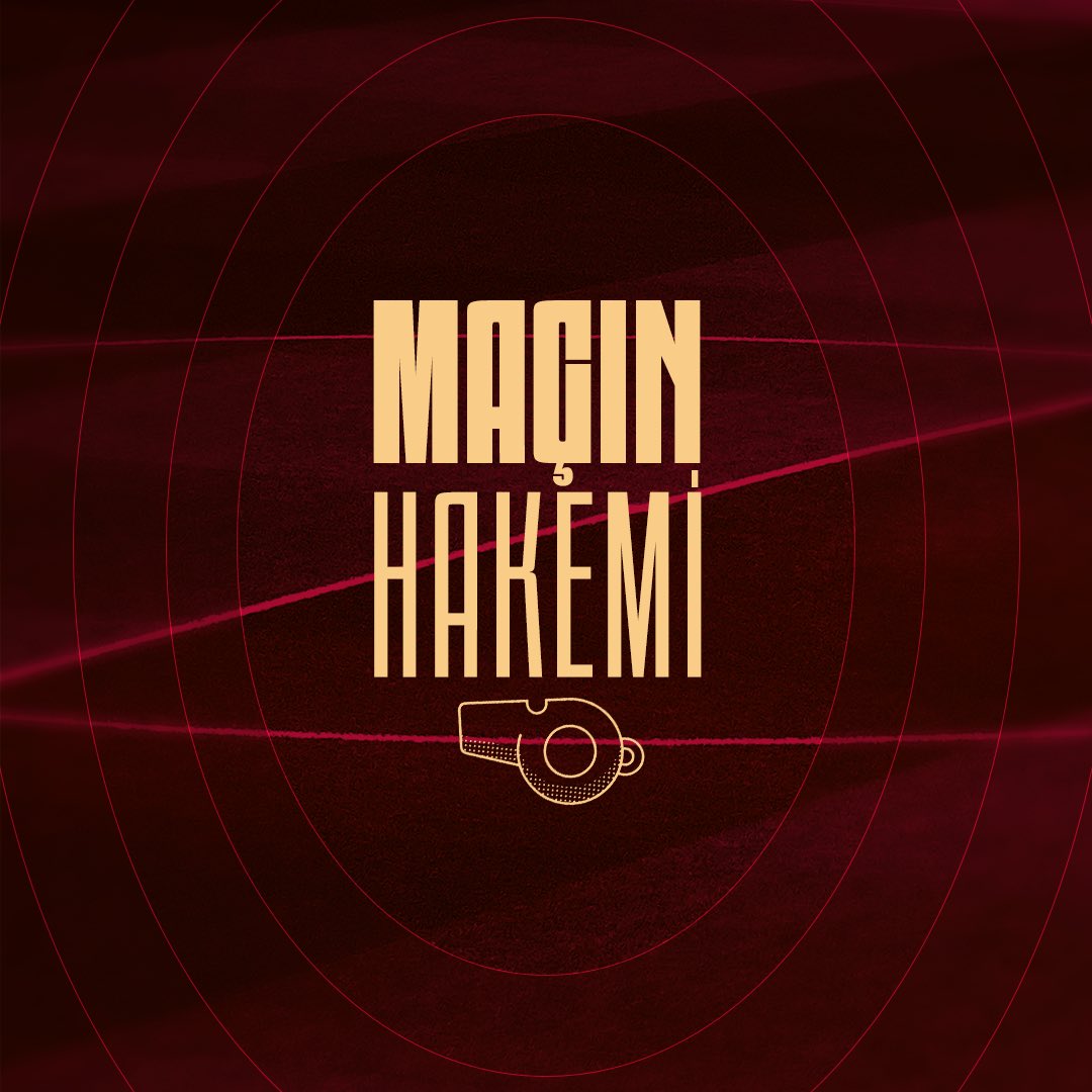 GalatasaraySK's tweet photo. ℹ️ Trendyol Süper Lig'in 6. haftasında Trabzonspor ile oynayacağımız karşılaşmanın hakemi Batuhan Kolak oldu. #TSvGS https://t.co/3aSU0rFpnp