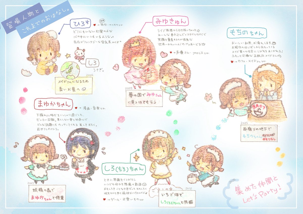 hir0_bot's tweet photo. 【A Song for XX】
2026.10/11(日)🪽
お給仕XX年の記念に
TeaRoom+にじ会を🫖
ゆるっとふわっとささやかに開きます🚪
🔽ただいまご予約受付中♪
https://t.co/5AMN0xz9AW
※9/20(日)23:59締切予定です📮
#AngelLand https://t.co/6gCLXfAxgS