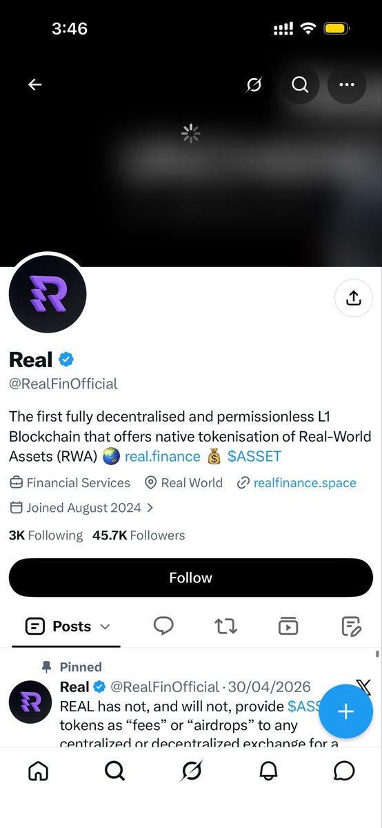 smaref107's tweet photo. Scammer coins #real asset stay away from this token https://t.co/ZsTs40H9v7