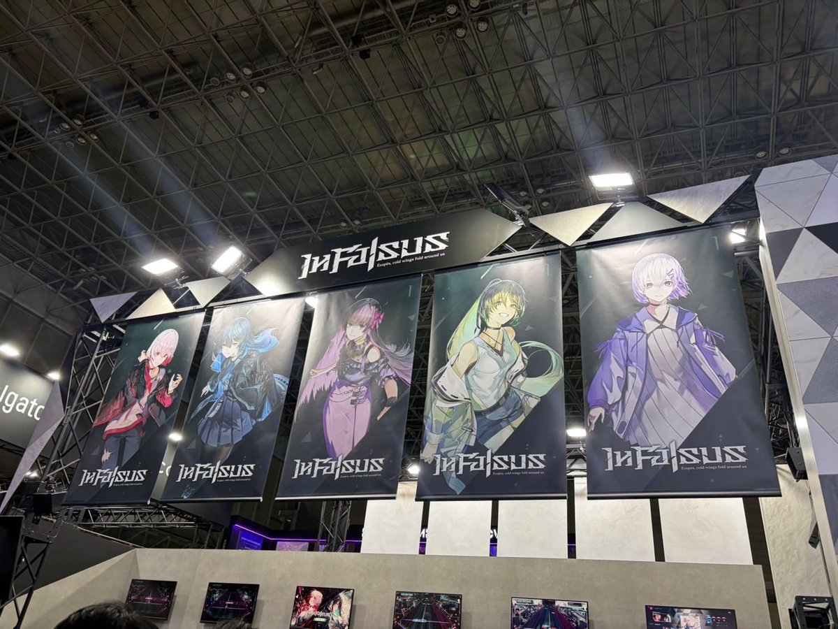 mirii_310's tweet photo. 東京ゲームショウ行ってきましたー！
『In Falsus』ブースで試遊してきました🎧💻
ストーリーちゃんゲット💜
実際に会場で遊べて嬉しかったです😆

#TGS2026 #infalsus https://t.co/8ktQwP7iPe