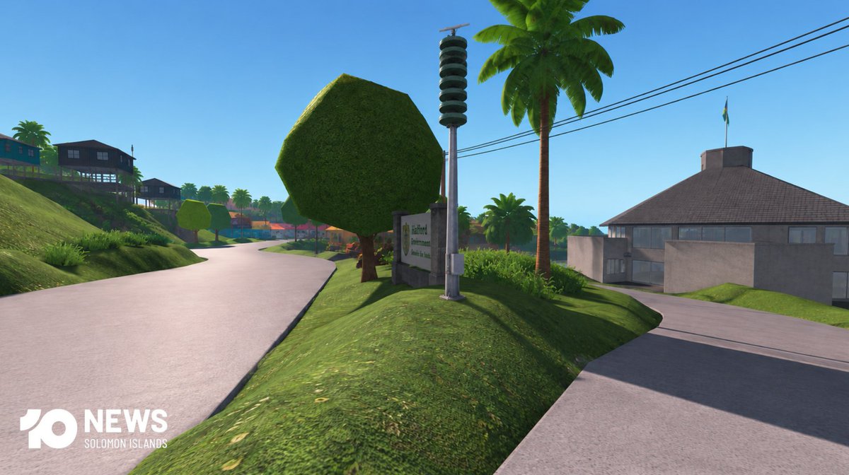 10NewsSI's tweet photo. HEADLINES: Three new outdoor warning sirens have been installed throughout Honiara, following the first siren being installed in the SarahJHarris Memorial Gardens earlier this month.

Honiara Beach, Central Plaza-Honiara Market, and National Parliament are the locations of them. https://t.co/jhlla23t0f