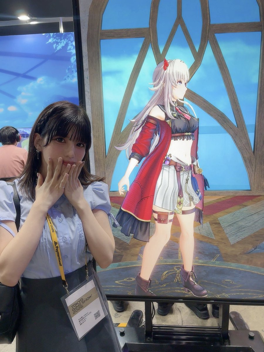 Arisa_Aihara_'s tweet photo. #TGS2026 
行ってきました〜！！

気になるゲームがいっぱい…！🎮✨✨
とっても楽しかったです( ⸝⸝ ◜~◝ ⸝⸝ ) https://t.co/eBlGs5OMRK
