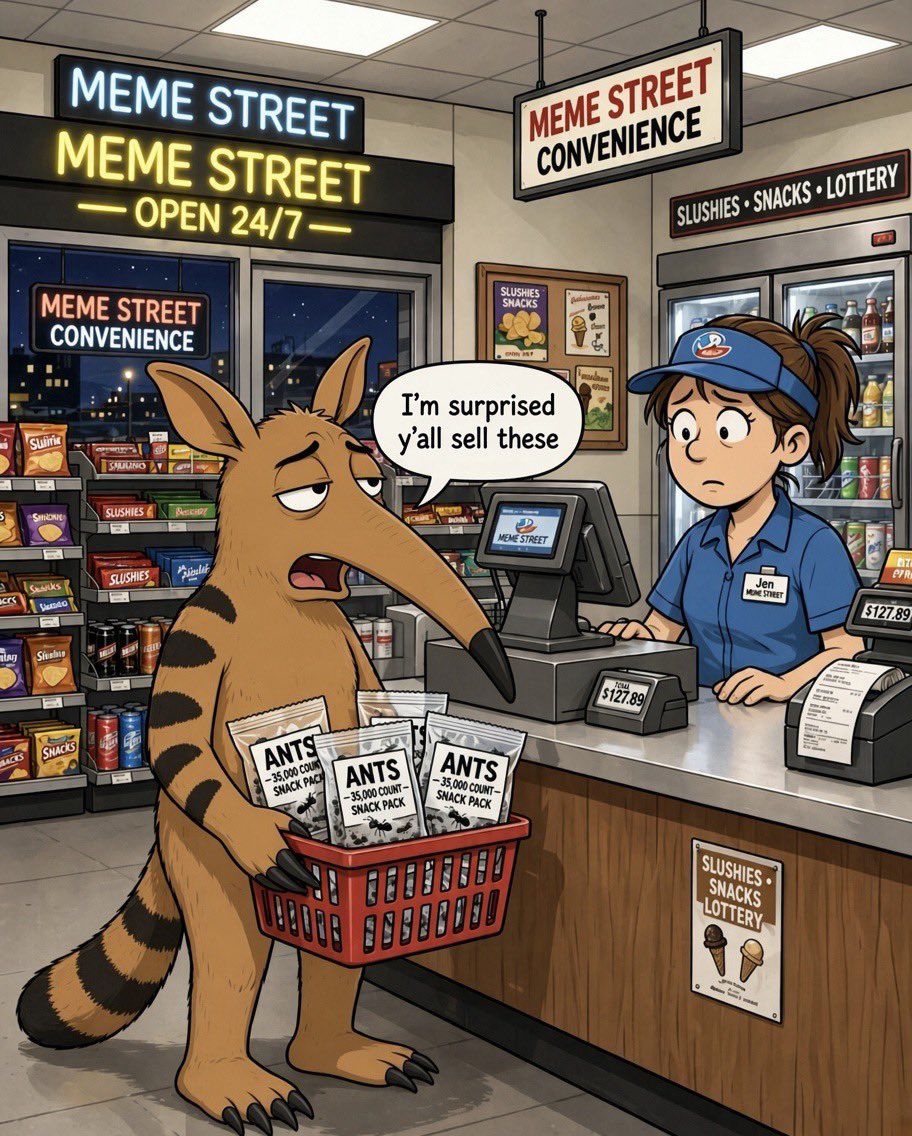 MemeStreetKidz's tweet photo. #MemeStreet #Snoot #Relatable #LateNight #Meme #Funny #Viral #CartoonMeme #NightOwl #SnackRun #Comedy https://t.co/b59xJ793JG