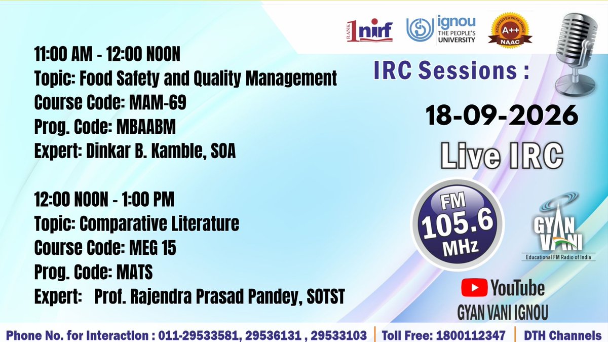 IGNOU_EMPC tweet picture