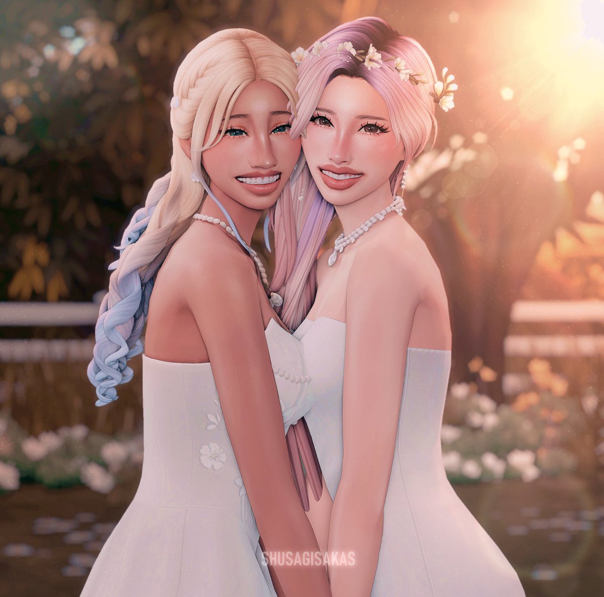 shusagisakas's tweet photo. —wedding day °⛪︎ ⋆.ೃ♡ ࿔*:･ https://t.co/GwOdFfOrSb