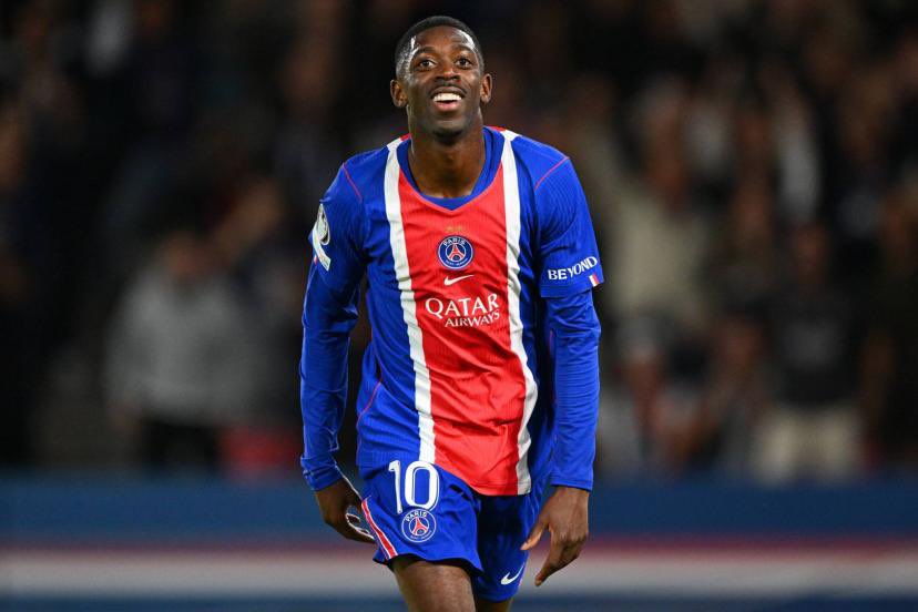 PSGStats_'s tweet photo. 🚨📊 Ousmane Dembélé 🇫🇷 à 𝟭𝟳 𝗚/𝗔 sur les deux dernières saisons en Ligue des Champions à partir des phases finales : 

- 2024/2025 — 9 G/A 
- 2025/2026 — 8 G/A

Kylian Mbappé 🇫🇷 et Lamine Yamal 🇪🇸 combinés : 𝟭𝟱 𝗚/𝗔. https://t.co/1dpm3uOjQl