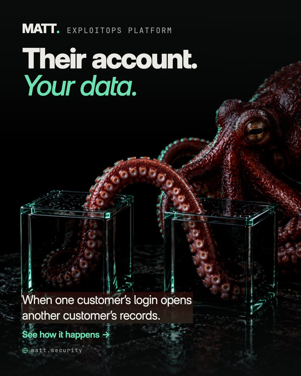 mattsecures's tweet photo. Your customer found a feature you didn’t build:
Reading another customer’s data.

They changed the order number in the URL. That’s the whole trick. https://t.co/x5HlZ7EJqn
