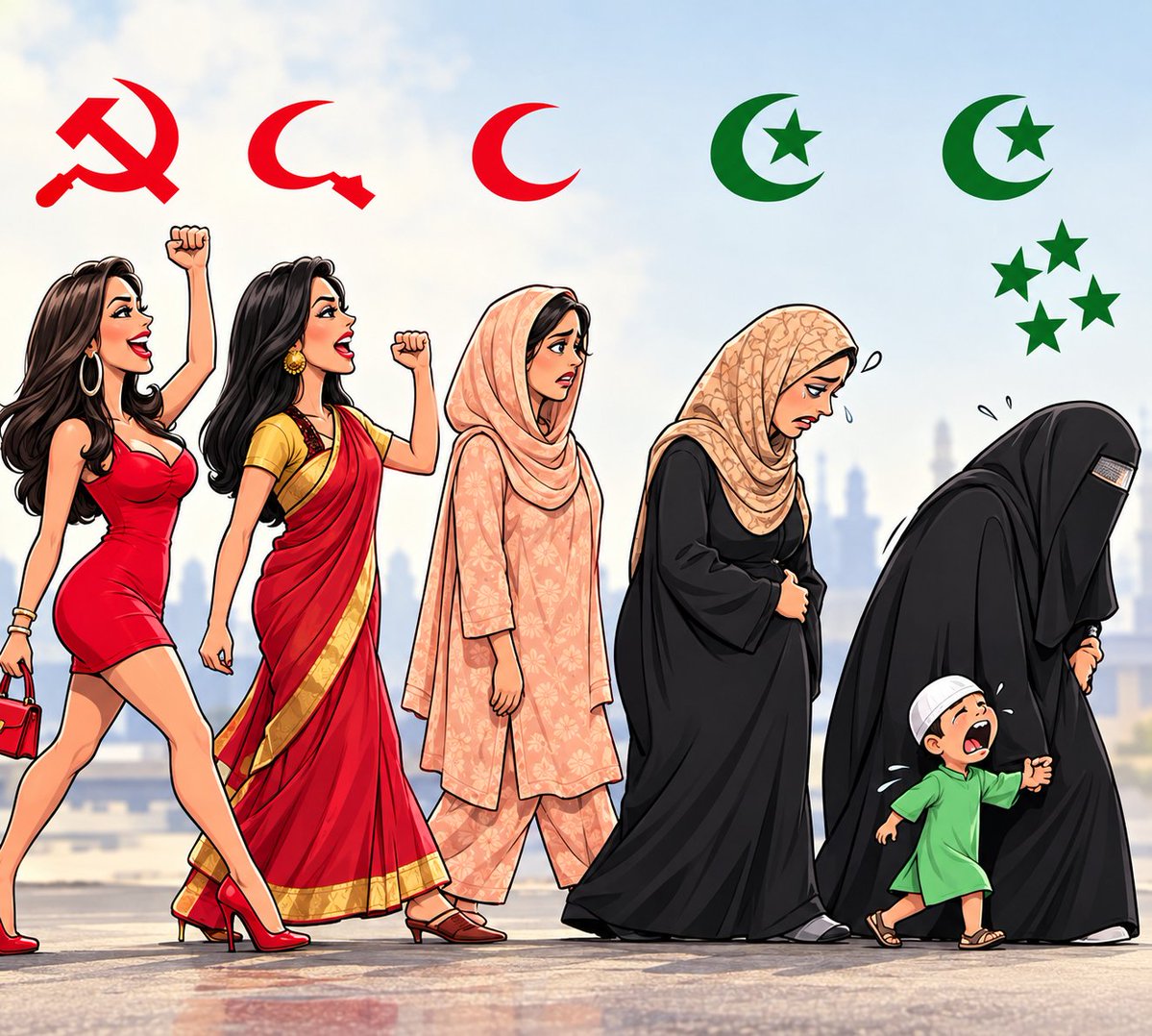 AliCologne's tweet photo. Linke Sozialistinnen und der Islam.

Es endet immer gleich. https://t.co/eHldHB1tTw