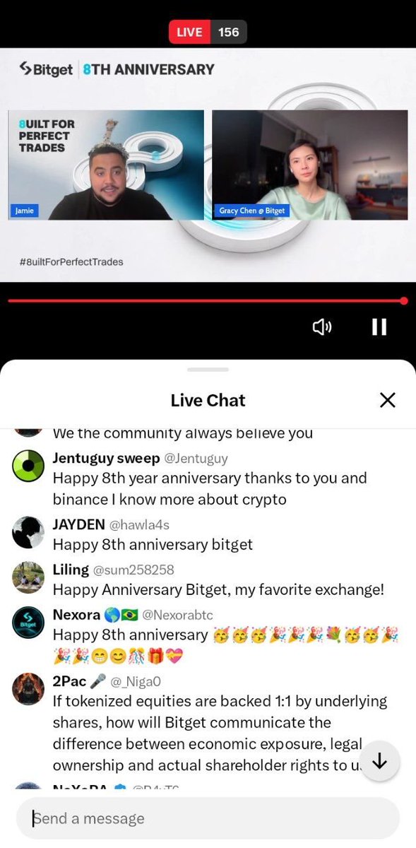 Nexorabtc's tweet photo. @bitget @GracyBitget @realguyturner @CryptoCT01 @JamieElk I’m watching right now
Thank you so much @bitget https://t.co/0ZzSTzYlzj
