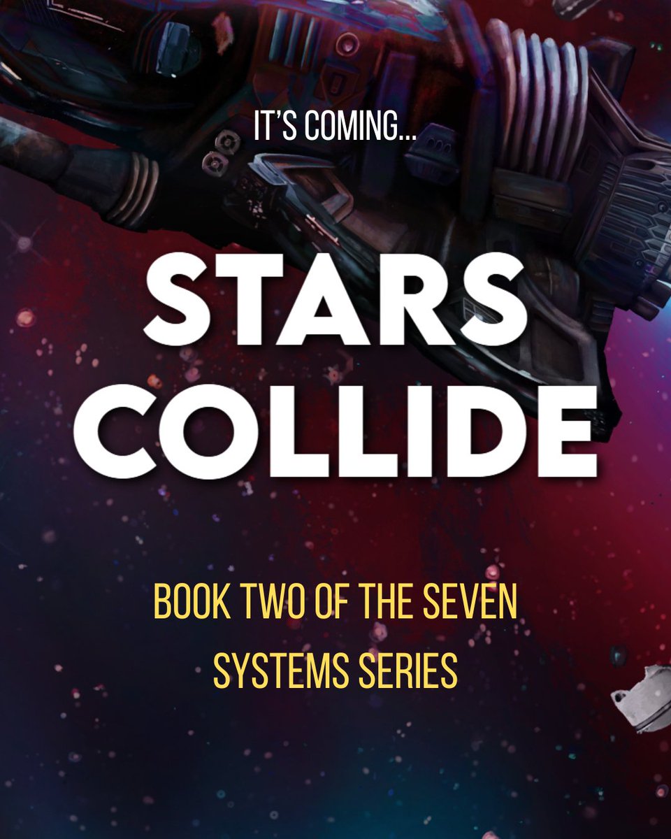SkyNationPub's tweet photo. We're thrilled to be working with Nathan Greaves on Stars Collide, the sequel to his fantastic debut novel, Stars Apart!
You can grab the first book from our website - with limited editions launching Tuesday!
#scibooks #scifibook #scifireader #amreadingscifi #readerscommunity https://t.co/IIt7DC8ABN
