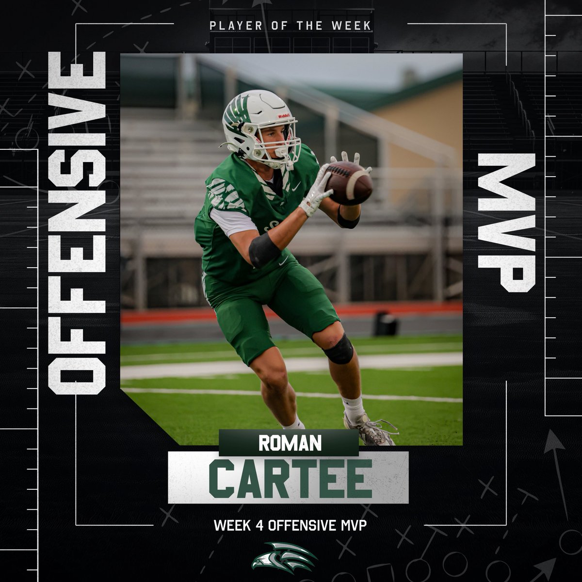 SouthWaltonFB's tweet photo. Congratulations to our week 4 Players of the Week!!! @MaxMadden2028 @johnryanbastion @CarteeRoman https://t.co/ajDVmplkcL