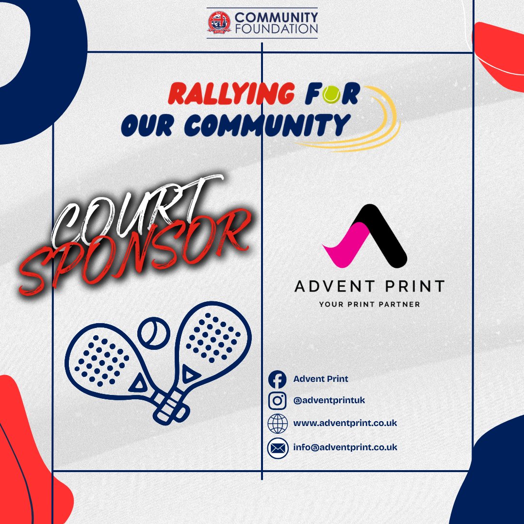 AFCFyldeFDN's tweet photo. 🖨 We are delighted to announce Advent Print as our printing partner for 'Rallying for our Community'!

🙌 Advent have supported the Foundation for a number of years and we are honoured they've committed to our upcoming fundraiser.

#AFCFyldeFoundation https://t.co/aSVhosFkn8