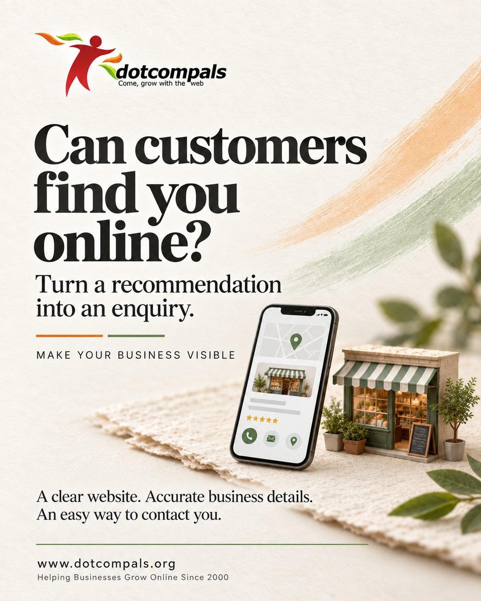 dotcompals's tweet photo. Your customers are searching locally. The question is - can they find you?

Better local visibility. More calls. More leads. More customers.
More information --> https://t.co/2KidydDAAf
 #LocalSEO #GoogleBusinessProfile #SmallBusinessMarketing #LocalMarketing #DigitalMarketing #L https://t.co/Piny3gZ5e6