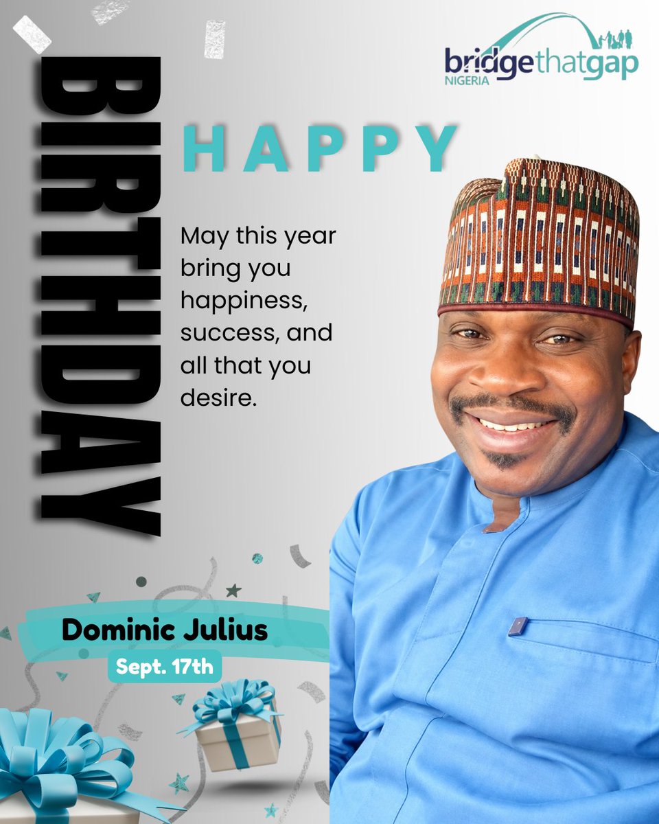 bridge_thatgap's tweet photo. 🎉 HAPPY BIRTHDAY Dominic Julius!

Today, we celebrate not just your birthday, but the incredible person and valuable team member that you are.

Your dedication, positive spirit, and contributions to the team are truly appreciated. 

May this new chapter bring you abundant joy, good health, meaningful achievements, and countless reasons to smile. May your efforts continue to make an impact, and may you have every reason to be proud of how far you’ve come.

From all of us at BTG, we say a big HAPPY BIRTHDAY! 🎊🎈

#Birthday #Happybirthday #BTGInitiative #Bridgethatgapinitiative