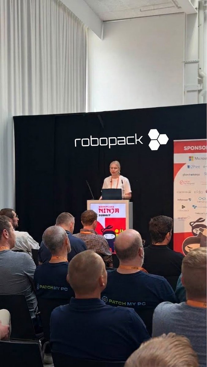 _Robopack's tweet photo. Sold-out room for Alisa’s #Robopack session on the final day of WPN Summit!

Lots of IT pros, great questions, familiar faces… and even a few frenemies stopping by to see what we’re up to. 👀

We see you. 😁

Great way to wrap up an awesome WPN Summit!

#WPNinjas https://t.co/p6HDjDD5T5