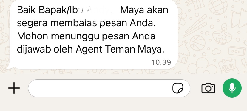 nansati's tweet photo. @xlsatu_ Whatsapp nya lebih busuk lagi min .. Emang xl ga bs pasang chatbot ai yg lebih pinter ya, di jaman serba AI ini https://t.co/aoGABTfYNL