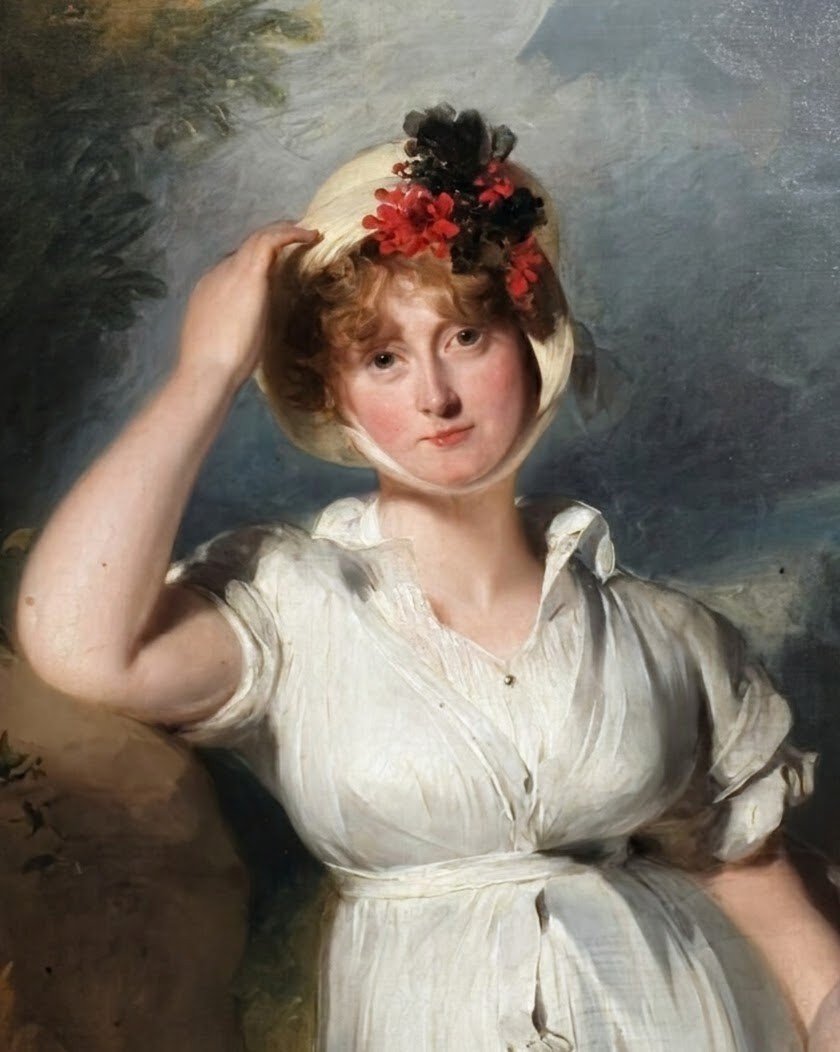 NightBraver's tweet photo. 'She was 'always contented and always in good humour, shewing such pleasant, unaffected joy at the idea of her prospect in life that it does one's heart good to see anybody so happy.'' Caroline of Brunswick, 1768 - 1821. https://t.co/aEDISByQTM