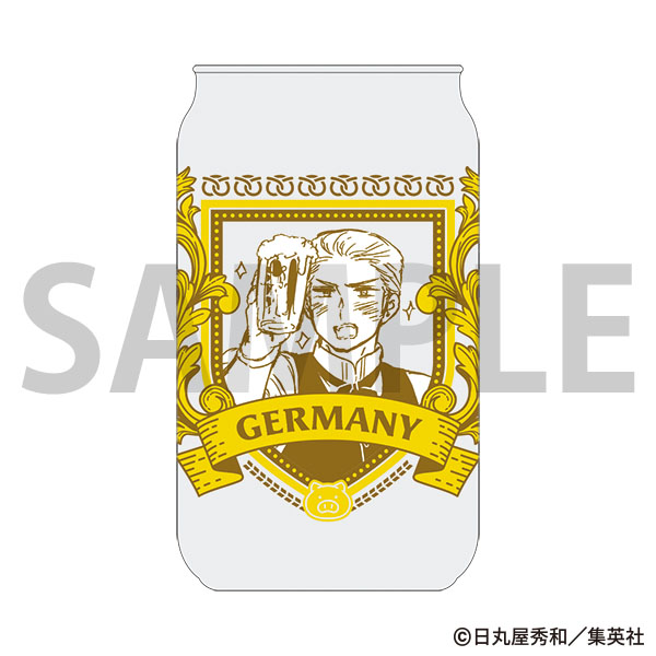 hetalia20thEX's tweet photo. 【#ヘタリア原画展 グッズ紹介】

 ◆ビアグラス
缶の形をした特製ビアグラスです。
日常使いはもちろん、大好きな飲み物を注いで、みんなで一緒に乾杯しましょう！
 
 価格：1,980円(税込)
 グッズ詳細URL: https://t.co/fwsVLxxRFx
 
 #HetaliaWorldFesta https://t.co/kVy0Q58Tkx
