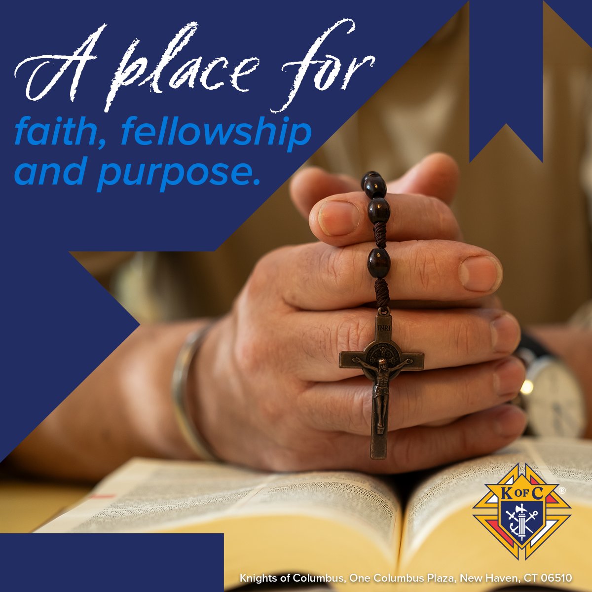 KofC's tweet photo. The Knights of Columbus offers Catholic men a place to come together in brotherhood while serving their parish, supporting their community, and deepening their faith. It is a chance to be part of something bigger than yourself. Visit https://t.co/DxEzOaBO4n to learn more. https://t.co/F2d5LrG1V6