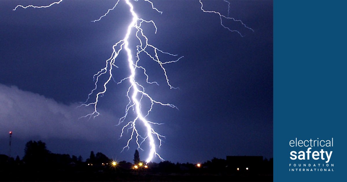 IAEI's tweet photo. ⚡⛈️ When thunder roars, go indoors!

If you hear thunder, seek shelter immediately. Once inside, stay away from electronics, plugged-in equipment, and plumbing until the storm passes.

Learn more: https://t.co/P35W6TFjaw

#IAEI #ChargeForward #LightningSafety #ElectricalSafety https://t.co/WXaSFl6Dit