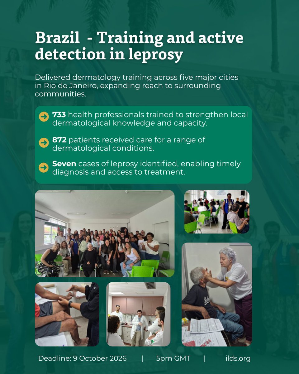IFDerm's tweet photo. Could your project, supported through DermLink be next? 

DermLink Grants provide funding of up to US$5,000 to support initiatives that strengthen dermatological care, training and education in underserved communities worldwide.

Learn more: 🔗 https://t.co/lwnohcdd1Y https://t.co/ORfeqIWrxr