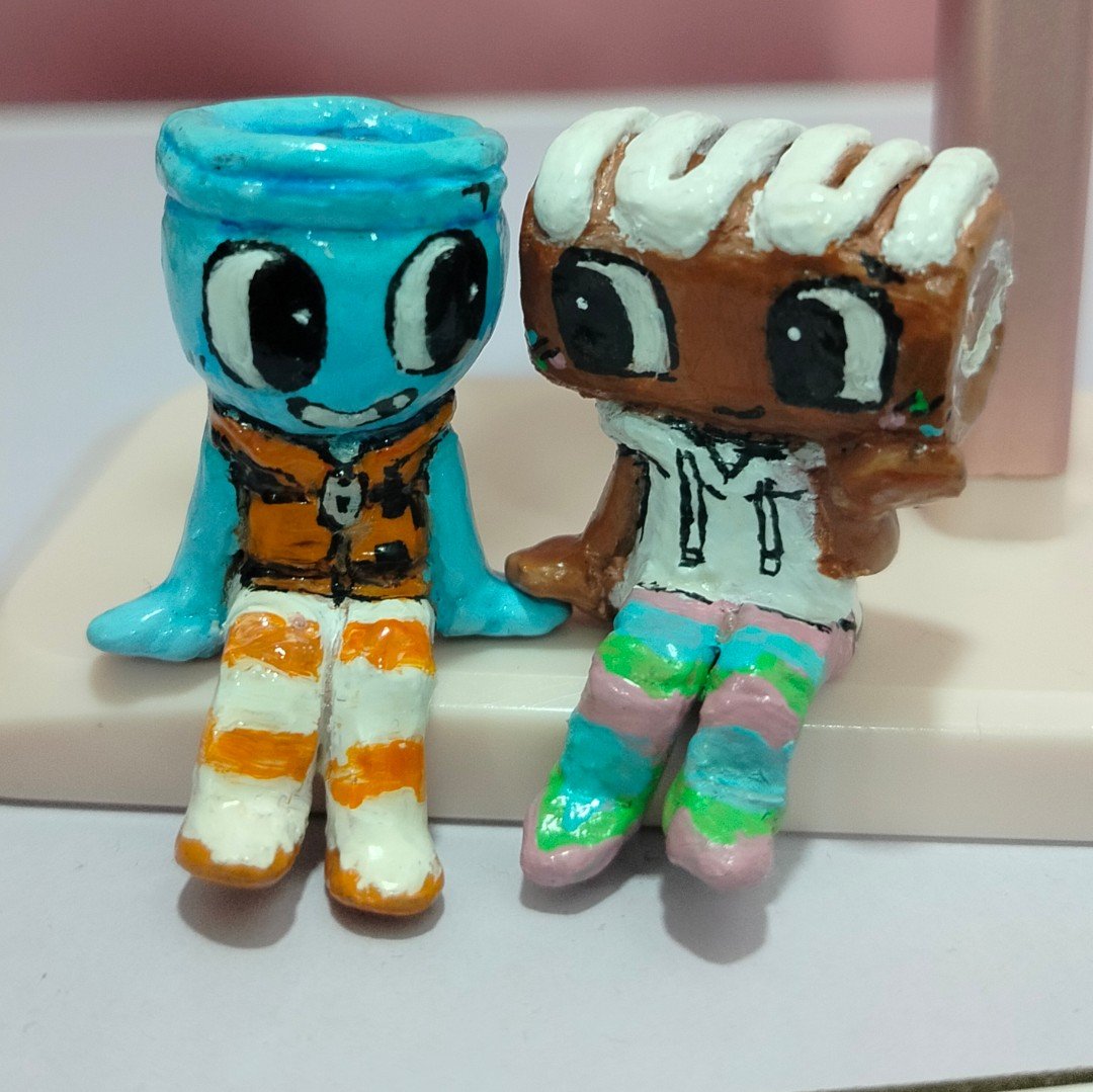 dorkaliciouzz's tweet photo. finn and cosmo but clay woaa

#dandysworld #fishcake https://t.co/bkG9RRAyWW