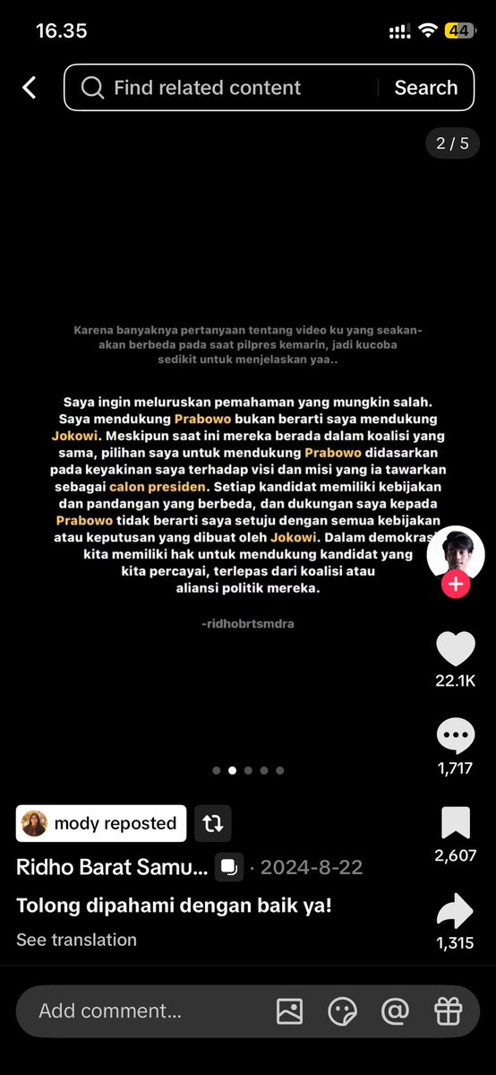 dikeysoftboi's tweet photo. nah ini wkwk aku dulu ngikutin konten yg masih bertiga cewe2, semenjak pemilu liat repostannya konten bodoh sih langsung unfollow
bhap akhirnya ada yg ngangkat jg https://t.co/2e7U5j3O5Z